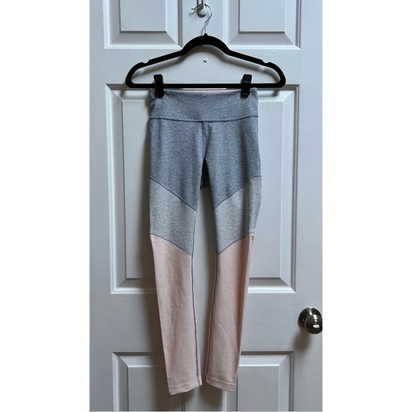 [Outdoor Voices] 7/8 Springs Blue, Gray, and Pink Leggings - Picture 1 of 4